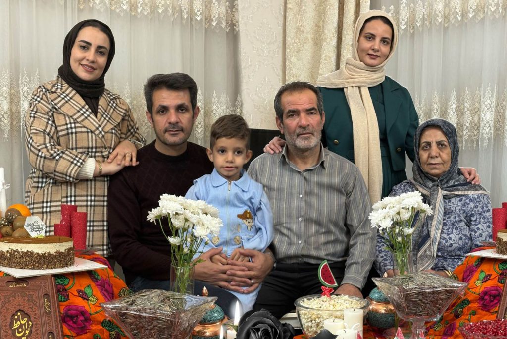 عکس خانوادگی شهیدان خودسیانی